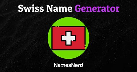 Switzerland Name Generator